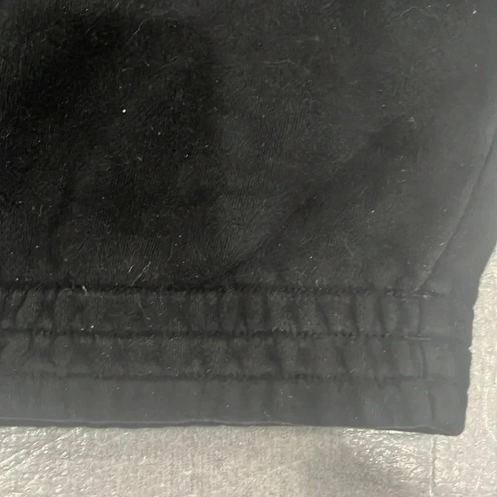 [XS] Adidas Ess Linear Fav Core all Over Print Sweatshirt Pullover FM6185  Black - Picture 5 of 8